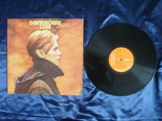 David Bowie " Low " Uk Lp,  Insert Pl12030 Sticker 1977 " Sterling " 1st Press