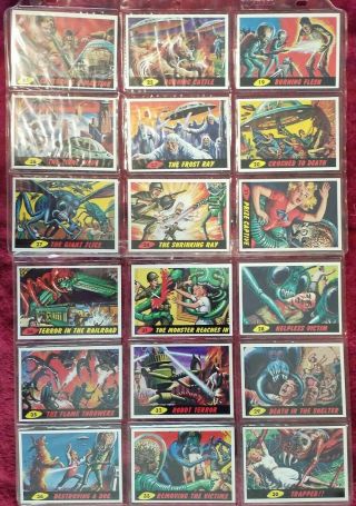 Mars Attacks Archives Base Card Set 100 Cards Topps 1994 3