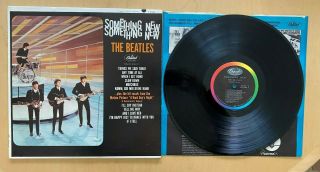 The Beatles Something Capitol 1964 Mono Lp T 2108 Slick Cover Riaa 3