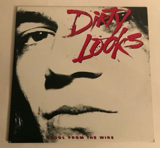 Dirty Looks Cool From The Wire Vinyl Lp Hard Rock 1988 Atlantic Promo