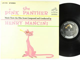 Henry Mancini - The Pink Panther Ost Lp - Rca Victor - Lsp 2795 Dg Vg,