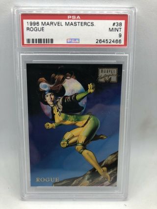 1996 Marvel Masterpieces Rogue Psa 9 (population 1/1) Only 2 10’s