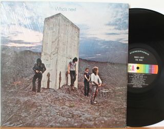 The Who Lp “who’s Next” Decca 79182 Vg,  In Shrink Baba O 