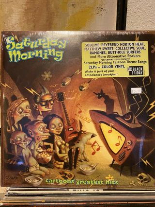 Saturday Morning Cartoons Greatest Hits Vinyl Colored 2lp Rsd Black Friday - -