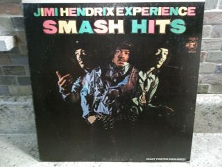 Jimi Hendrix Smash Hits Ms 2025 Giant Poster Cover W/poster One Col0r
