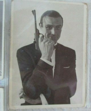 55 - - 1966 - James Bond Secret Agent 007 - Thunderball Org Cards - 90 Full Set