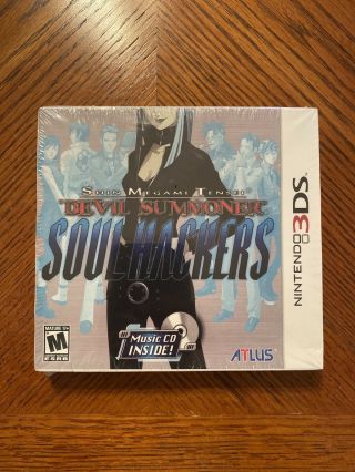 Shin Megami Tensei Devil Summoner Soul Hackers Special Edition With Cd