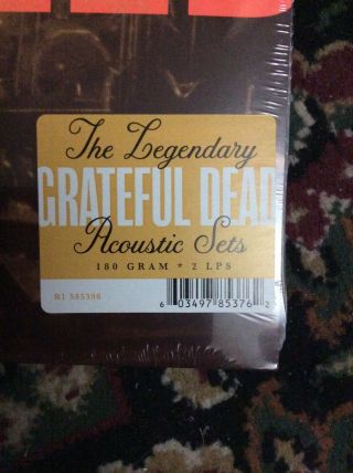 Grateful Dead Warfield LP Record Store Day 2