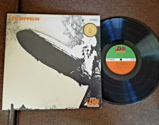 Led Zeppelin 1st Self Titled 1969 Lp Sd8216 Debut Atlantic Hype Minty Usps