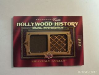 2009 Ud Prominent Cuts Hollywood History Hhd - 9.  Farrah Fawcett/drew Barrymore.