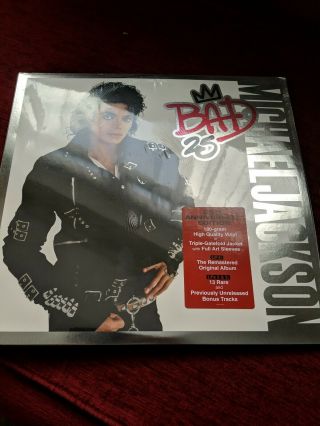 Michael Jackson: Bad: 25th Anniversary (3 X Lp 180 - Gram Vinyl. )