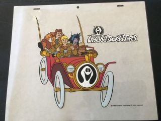 Ghostbusters Cel From Filmation 1986 Animated Series