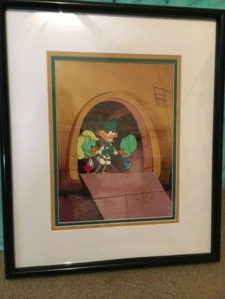 Tiny Toons Warner Bros.  Animation Cel " A Quack In The Quarks "