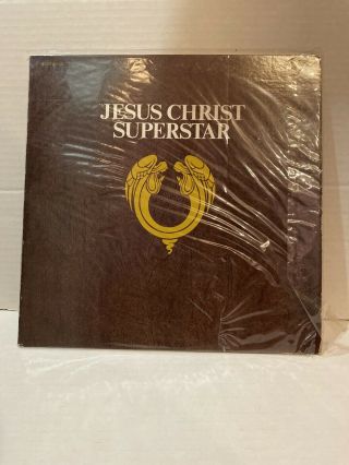 Jesus Christ Superstar 33 Lp Album 1970 In Plastic Rare