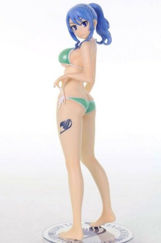 Fairy Tail Juvia Loxar Turquoise Blue Bikini Limited Version By X - Plus Rare Lqqk