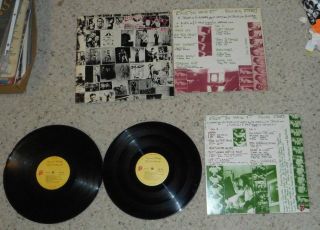 Vintage Vinyl Record The Rolling Stones Exile On Main St Coc 2 2900 Street