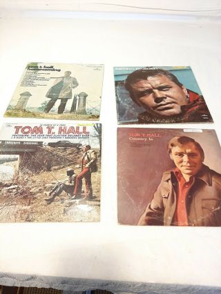 4 Tom T.  Hall Records In Search Of A Song Country Is 100 Children Homecoming