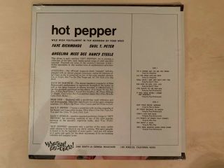 Nude LP Cover Hot Pepper Still (SS) 1950 ' s? RARE 3