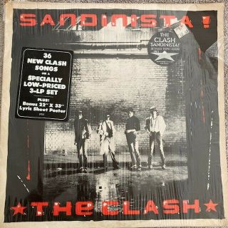 The Clash - Sandinista 3xlp (1980) Cbs - Fsln 1.  Vg,  /vg, .  Uk Pressing.