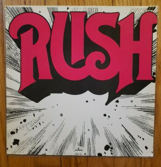 Rush - Self Titled S/t 1985 Mercury Lp Vinyl Srm 1 1011 Masterdisk Ex