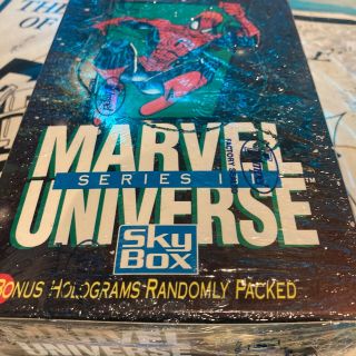 1992 Skybox Marvel Universe Series 3 Factory Trading Card Wax Box