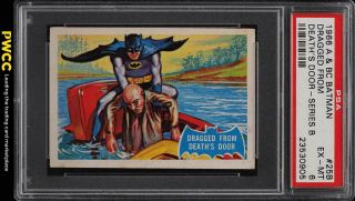 1966 Topps A & Bc Batman Series B Dragged From Death 