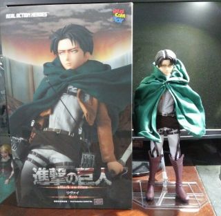 Rah Real Action Heroes Attack On Titan Levi 1/6 Scale Medicom Toy