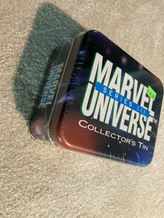 1992 Marvel Universe Series 3 Factory Tin Set Master Set Holograms 2