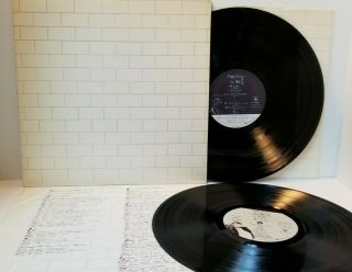 Pink Floyd The Wall 2xlp Columbia Pc2 36183 - Play Vg,  A9