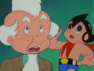 Background Pay Japan Anime Cel Genga Douga Jetter Mars Osamu Tezuka Astro Boy