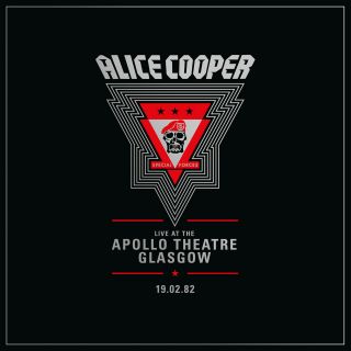 Alice Cooper " Live At The Apollo Theatre,  Glasgow 19.  02.  1982 " Lp - - Rsd 2020