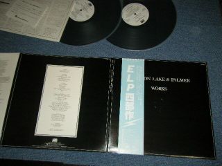 Emerson Lake & Palmer E L & P Japan 1977 Nm 2 - Lp,  Obi