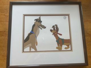 All Dogs Go To Heaven Production Cel Charlie Itchy 1989 Don Bluth Animation
