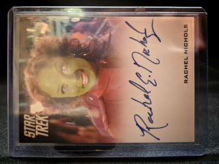 2011 Star Trek Rachel Nichols As Gaila Rittenhouse Autographed Card