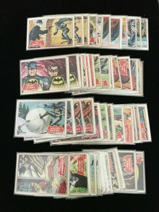 Vintage 1966 Batman Series A Red Bat Starter Set 37/55 (49 Total)