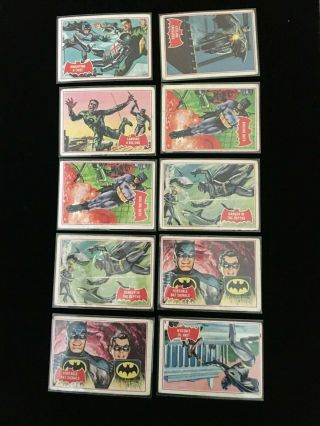 Vintage 1966 Batman Series A Red Bat Starter Set 37/55 (49 Total) 3