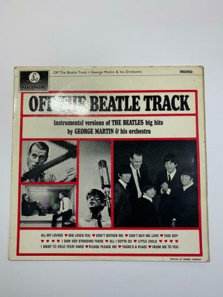 George Martin & His Orchestra ‎– Off The Beatle Track Vinyl Lp Uk Mono Vg - Vg,