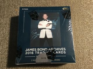 Rittenhouse James Bond Archives 2016 Spectre Factory Trading Card Box