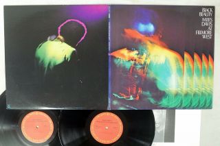 Miles Davis Black Beauty At Fillmore West Cbs/sony 28ap 2155,  6 Japan Vinyl 2lp