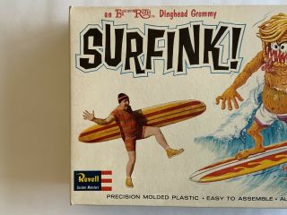 VINTAGE Revell SURFINK Ed Big Daddy Roth MODEL KIT 1964 Rat Fink 2