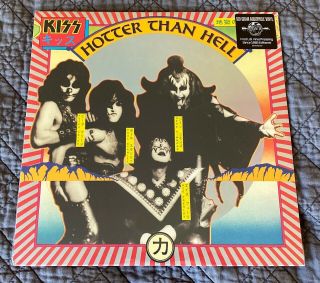 Kiss - Hotter Than Hell 180 Gram Vinyl 2014 Remastered