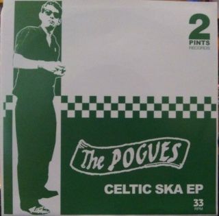 The Pogues,  Celtic Ska Ep.  Rare Green Vinyl 7 ".  Limited Edition Of 500