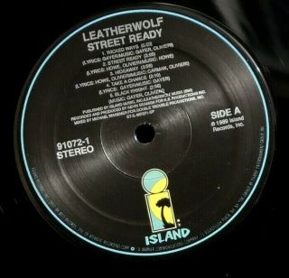 LEATHERWOLF ' Street Ready ' Never played 1989 1st pressing Promo LP 3