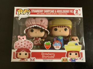 Strawberry Shortcake And Huckleberry Pie Funko Pop,  2016 Nycc Exclusive