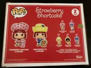 Strawberry Shortcake and Huckleberry Pie Funko Pop,  2016 NYCC Exclusive 2