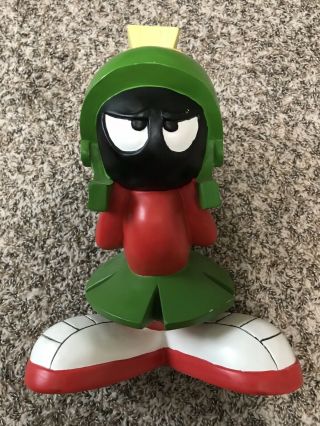 Marvin The Martian Looney Tunes Warner Brothers Studio Store 12” Resin Statue
