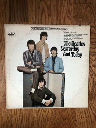 The Beatles - Yesterday And Today Lp - 1966 Mono,  Capitol,  T - 2553 Record Album