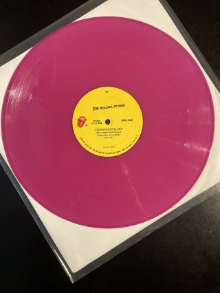 The Rolling Stones Cocksucker Blues/brown Sugar 12” Maxi Single Purple Color Lp