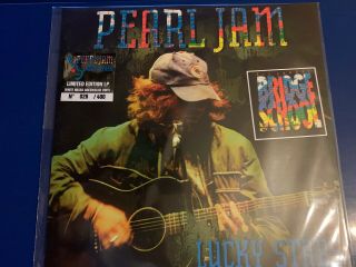 Pearl Jam - Rare Limited Edition Numbered Vinyl Lp Lucky Stars