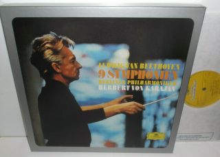 2720 007 Beethoven 9 Symphonies Berlin Philharmoniker Karajan 8lp Box Set